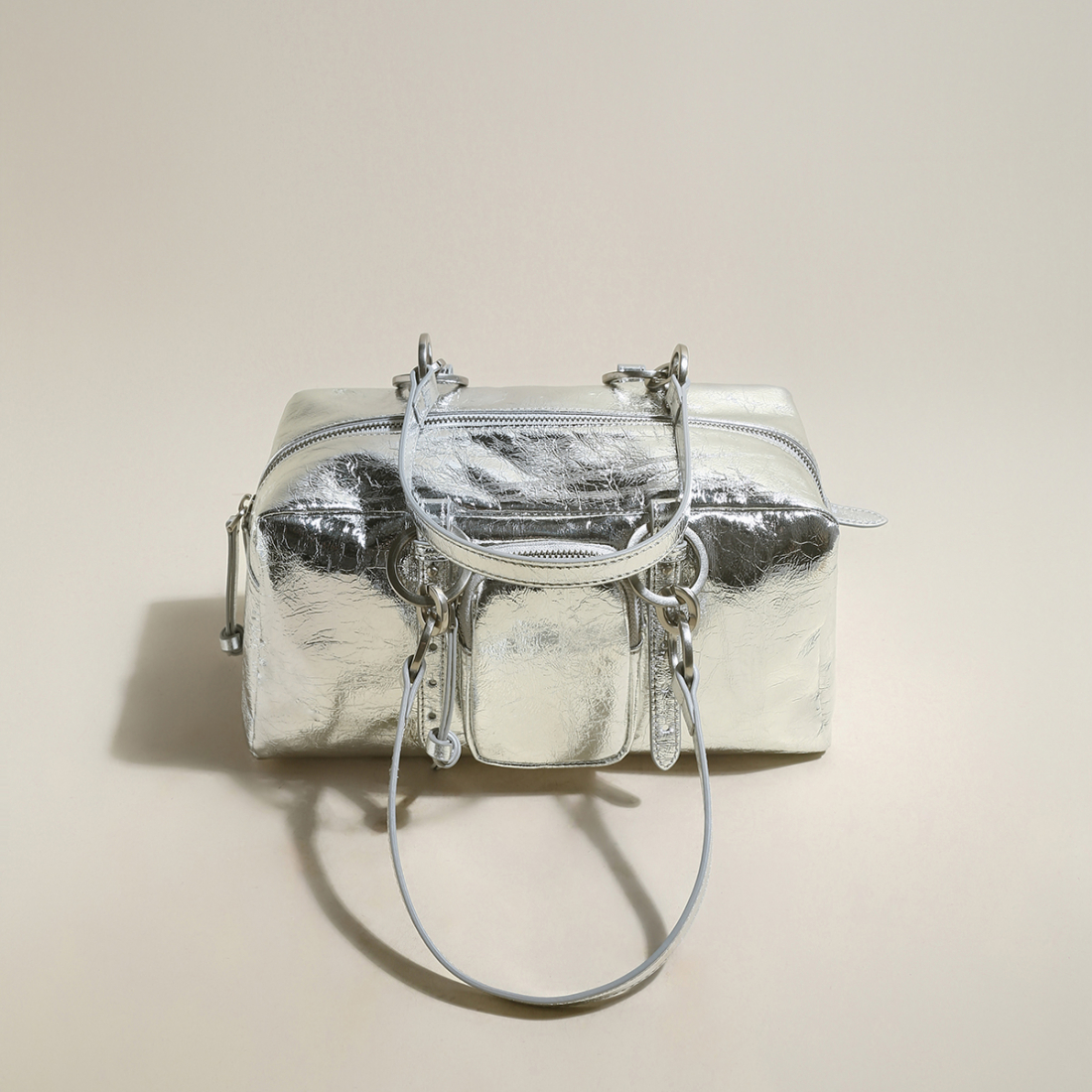 Women's 'Two Way Shiny Large' Shoulder Bag