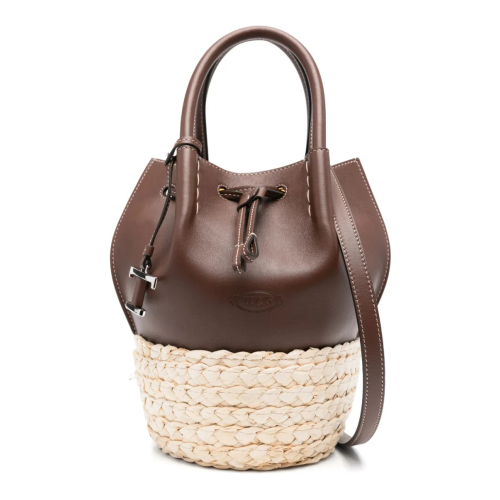 Sac seau 'Mini Straw' pour Femmes