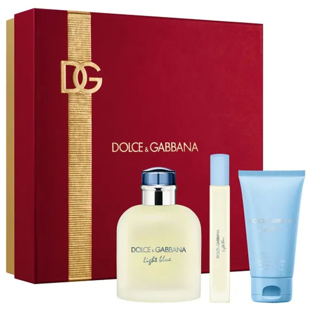 Coffret de parfum 'Light Blue Pour Homme' - 3 Pièces