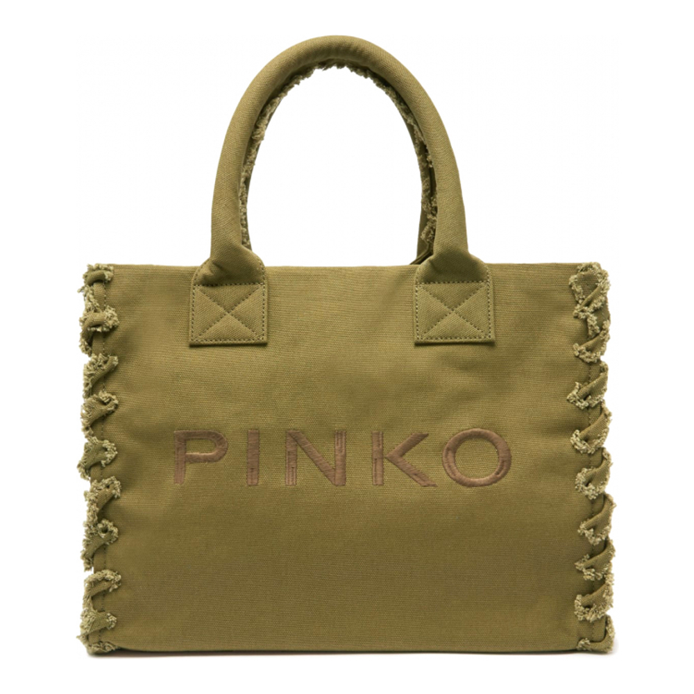 Women's 'Logo-Embroidered' Beach Bag