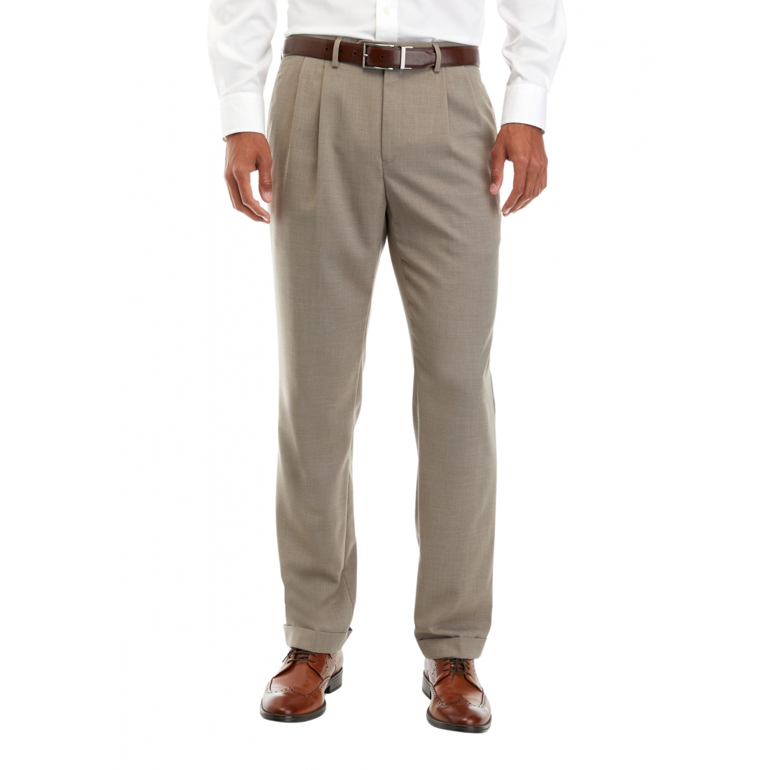 Pantalon 'Stretch Pleated' pour Hommes