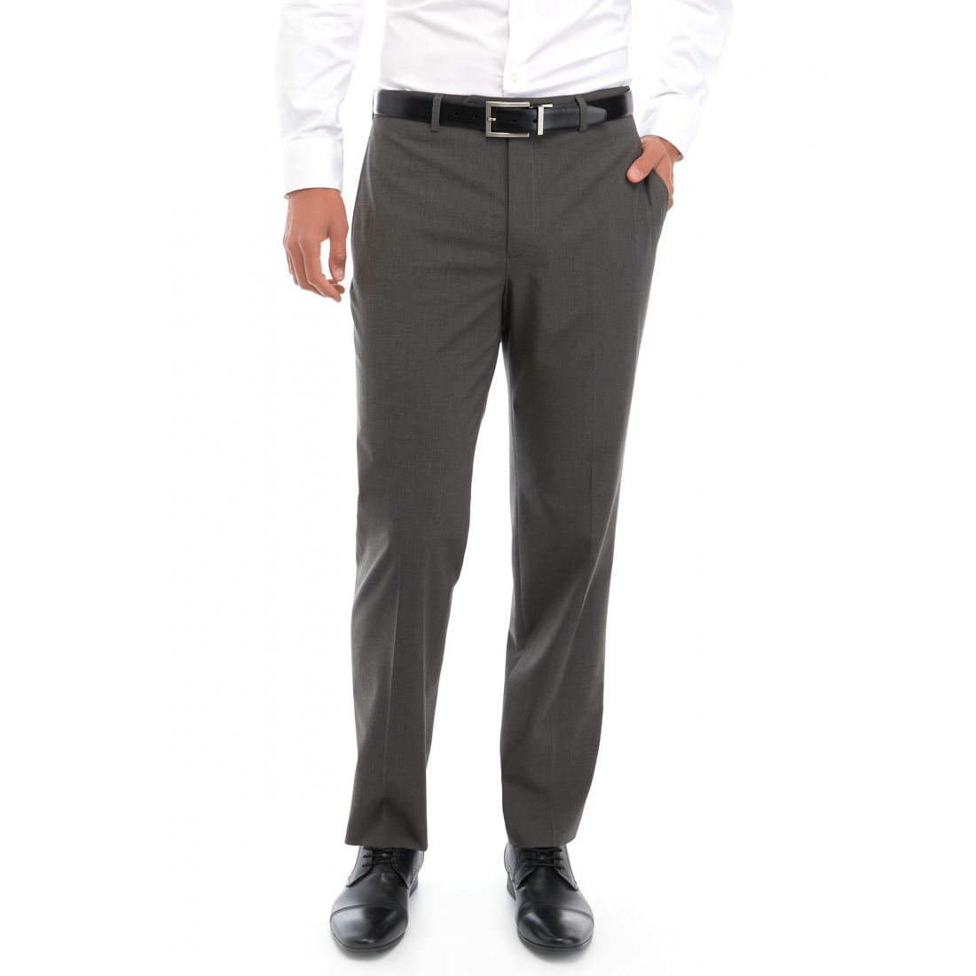 Pantalon 'Textured Flat Front' pour Hommes