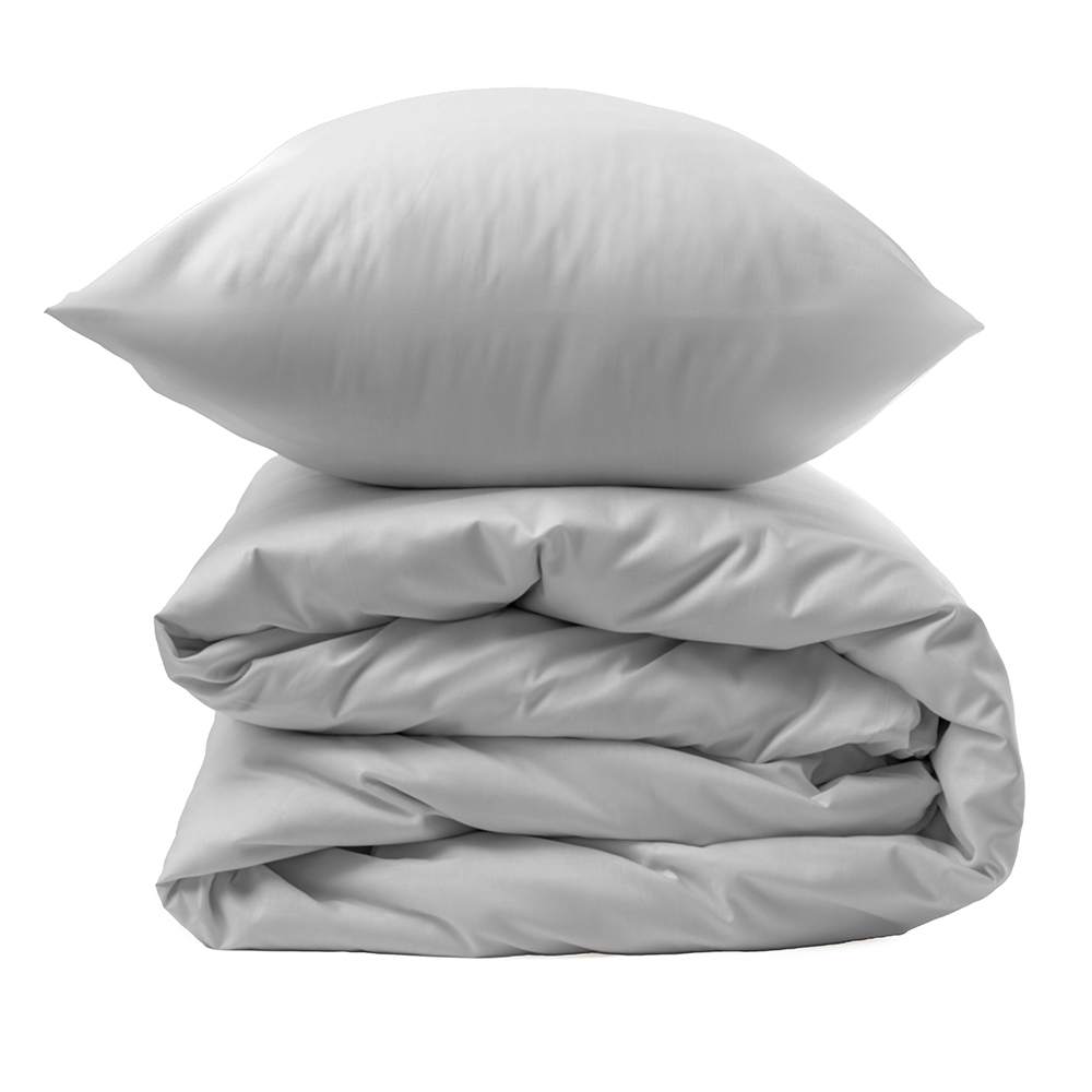 Ensemble de housses de couette Simple 'Tinta Unita' - 2 Pièces