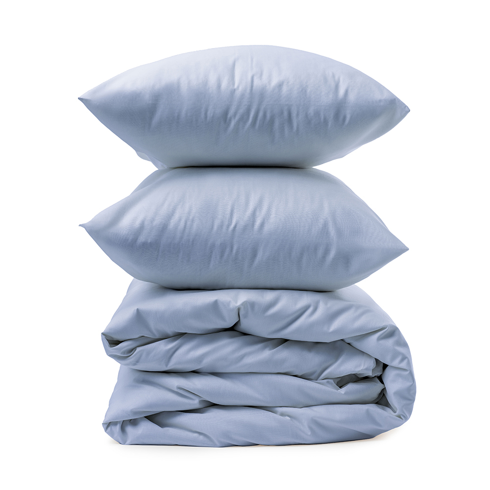'Tinta Unita' Double Duvet Cover Set - 3 Pieces