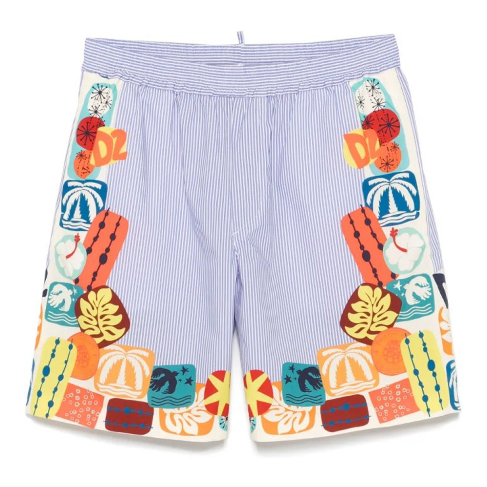 Short 'Elastic-Waistband' pour Hommes