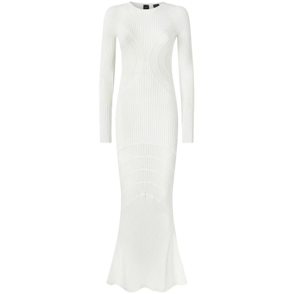 Robe à manches longues 'Ribbed-Knit' pour Femmes