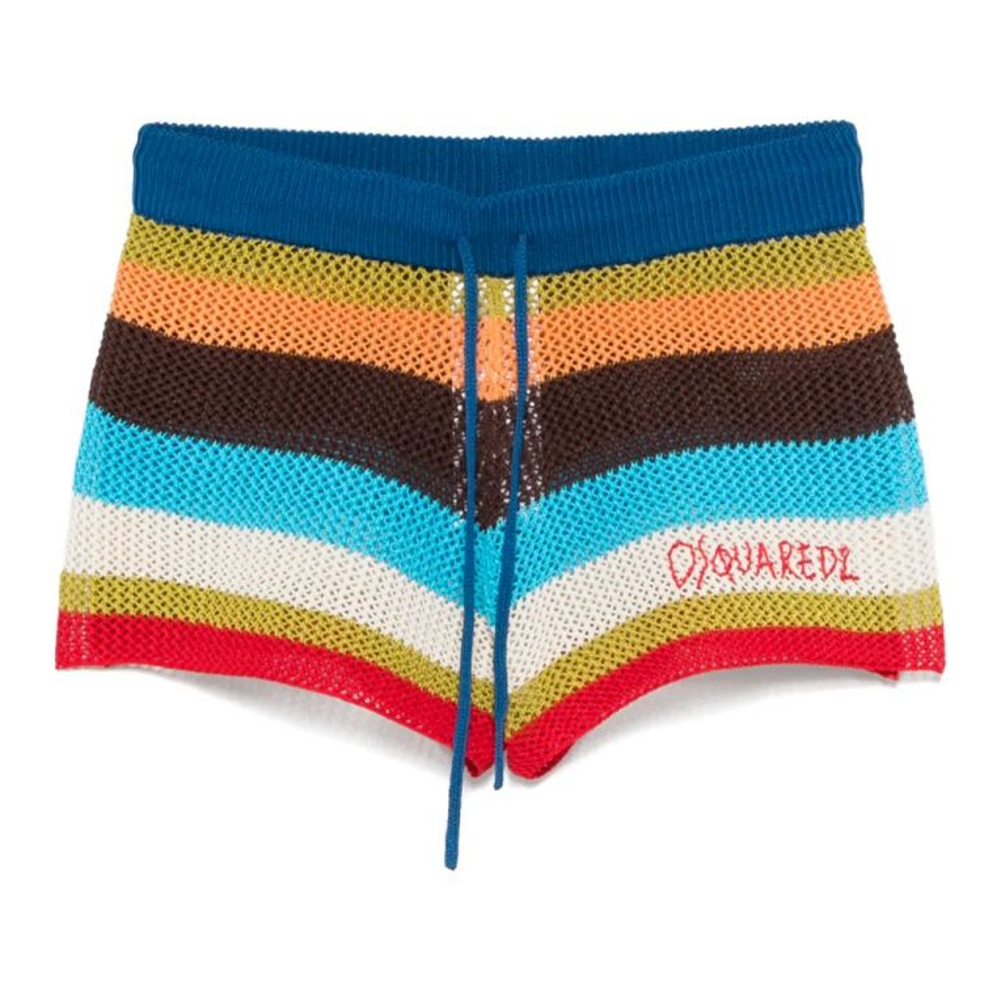 'Knitted' Shorts für Damen