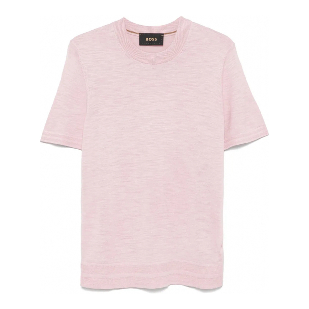 T-shirt 'Slub-Texture' pour Hommes