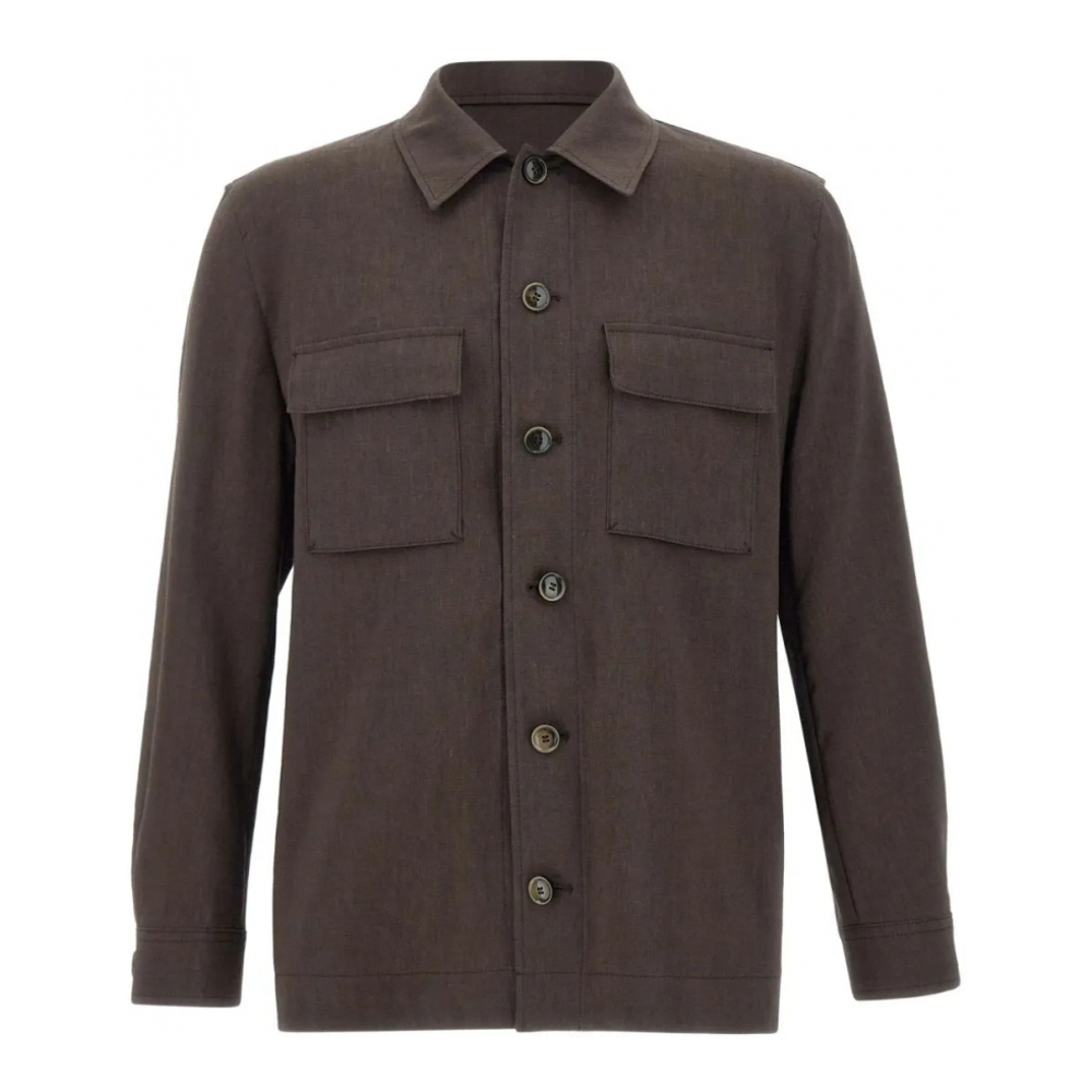 Surchemise 'Mélange-Effect' pour Hommes