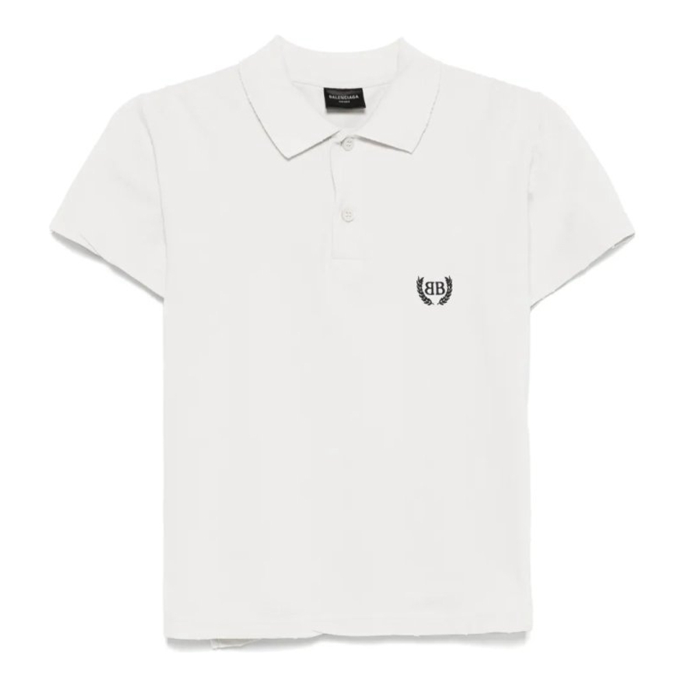 Polo 'Logo-Embroidered' pour Femmes