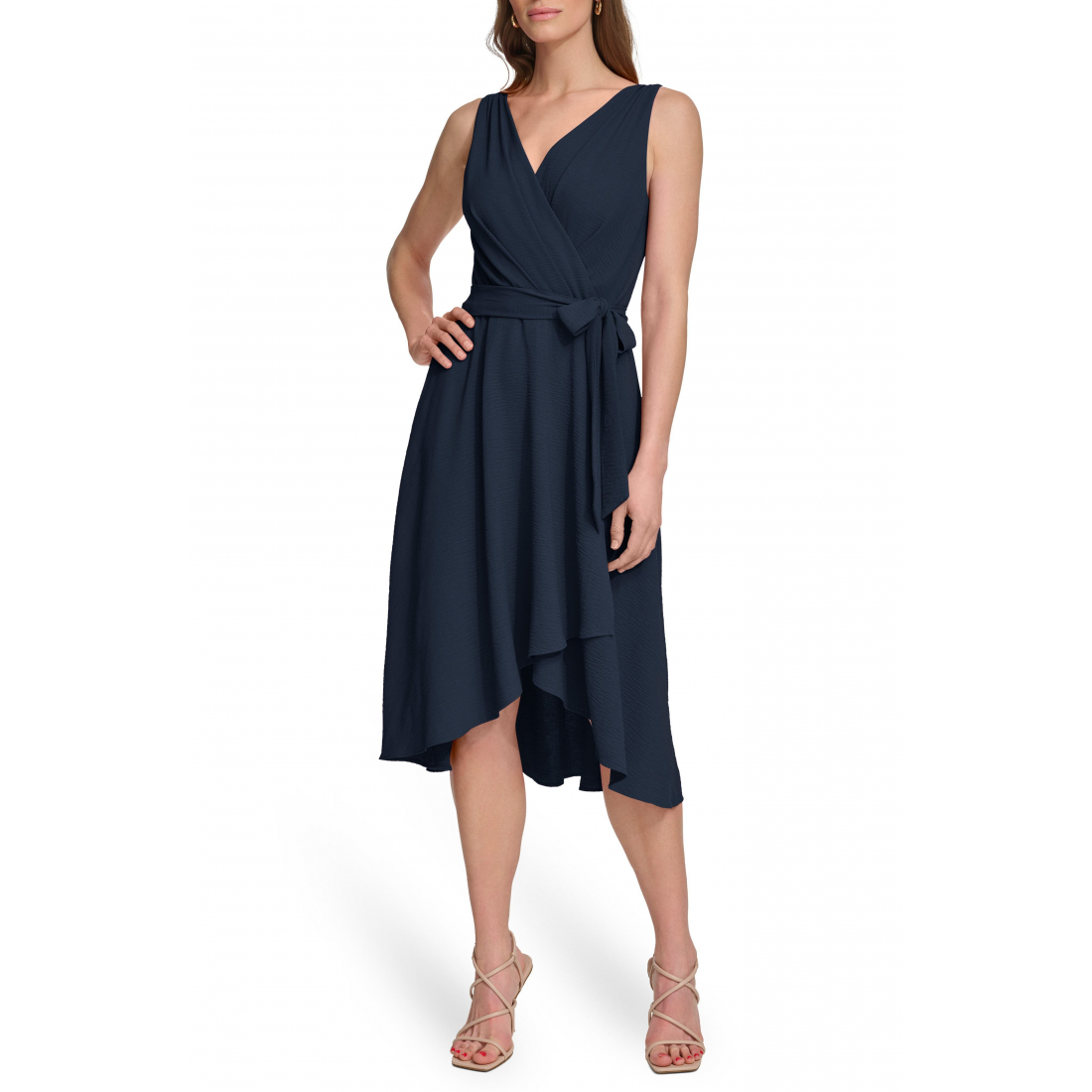 Women's 'Gauze' Faux-Wrap Dress