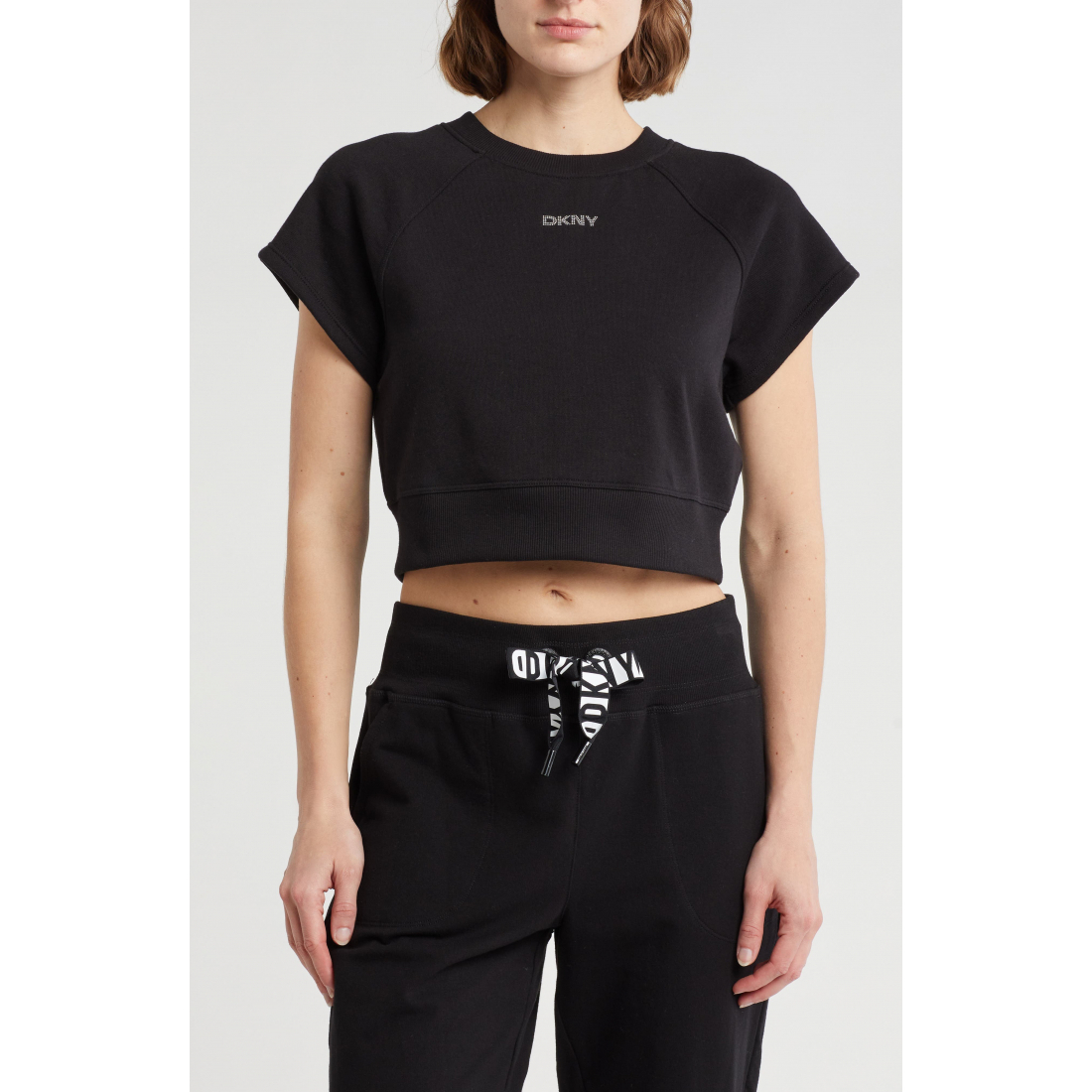 Top 'Mini Stud Logo Raglan Pullover' pour Femmes