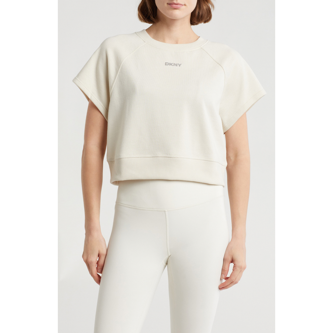 Top 'Mini Stud Logo Raglan Pullover' pour Femmes