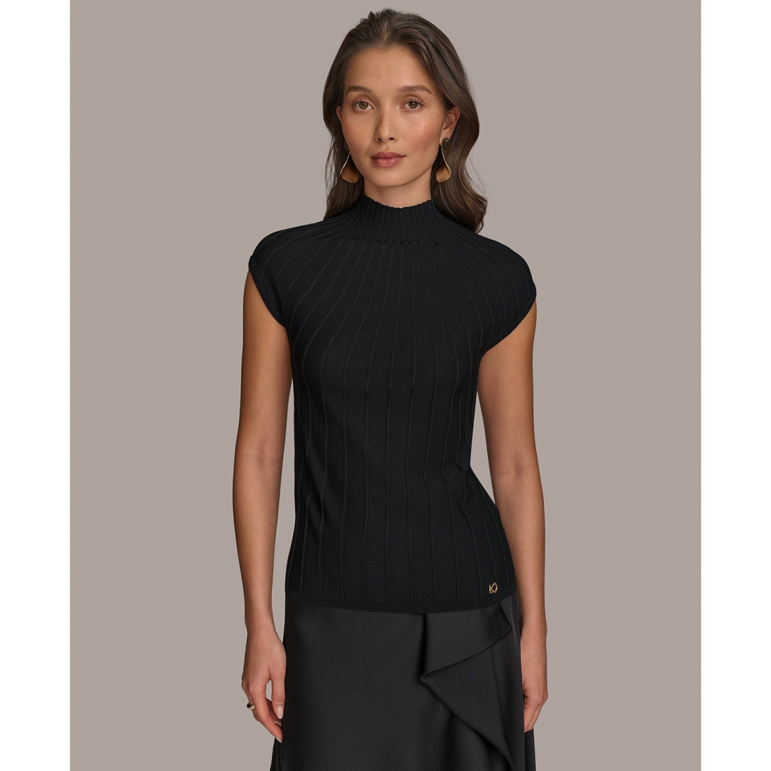 Pull 'Mock Neck, Regular & Petite' pour Femmes