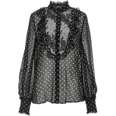 Chemise 'Polka Dot-Print' pour Femmes