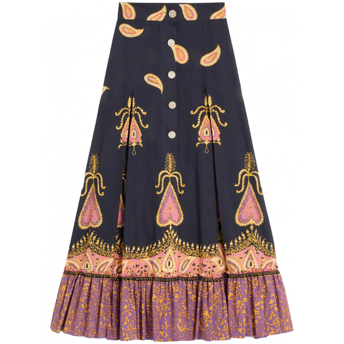 Jupe Maxi 'Paisley-Print' pour Femmes