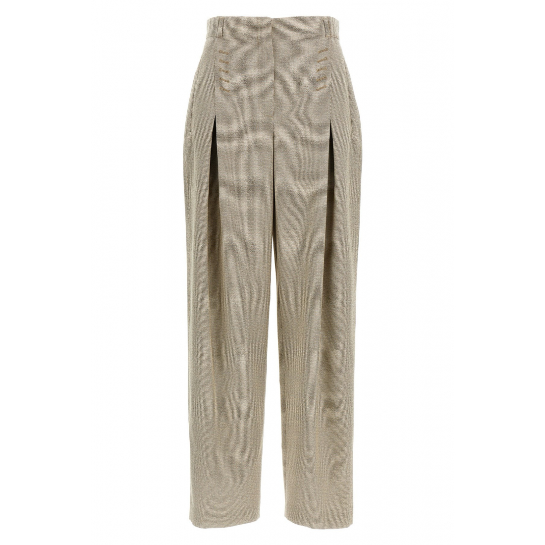 Women's 'Micro Check' Trousers