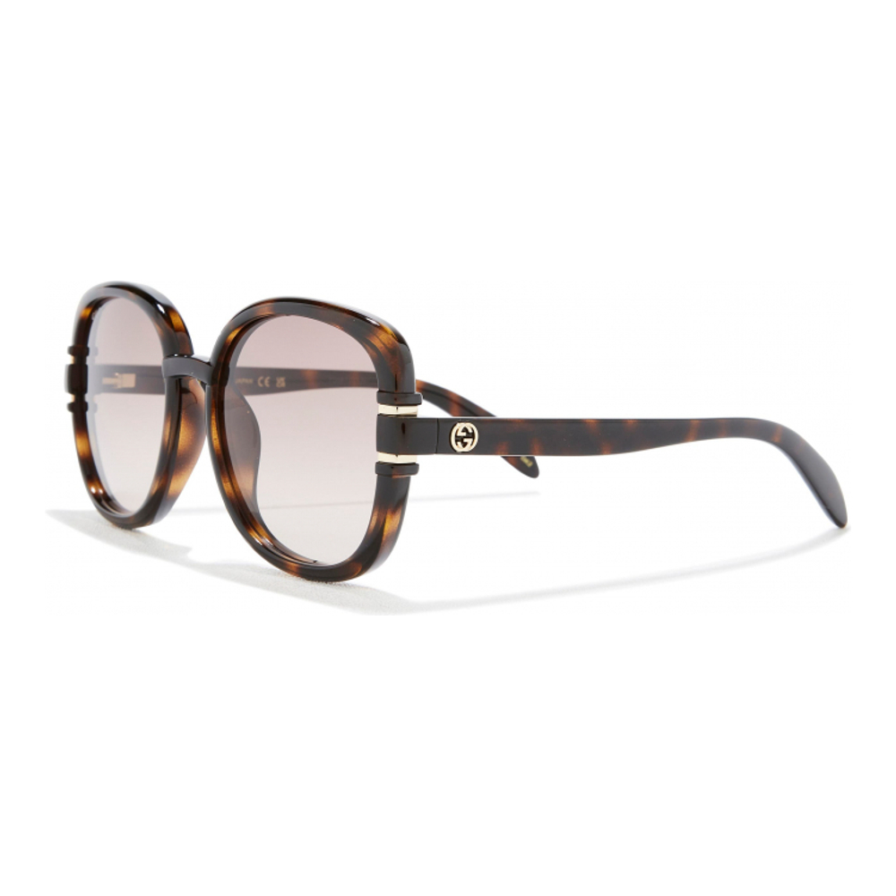'57mm Square Sunglasses' pour Femmes