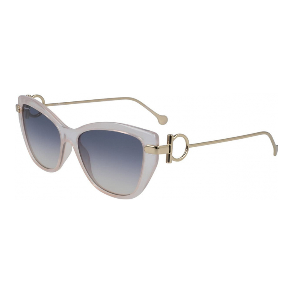 '55mm Cat Eye Sunglasses' pour Femmes