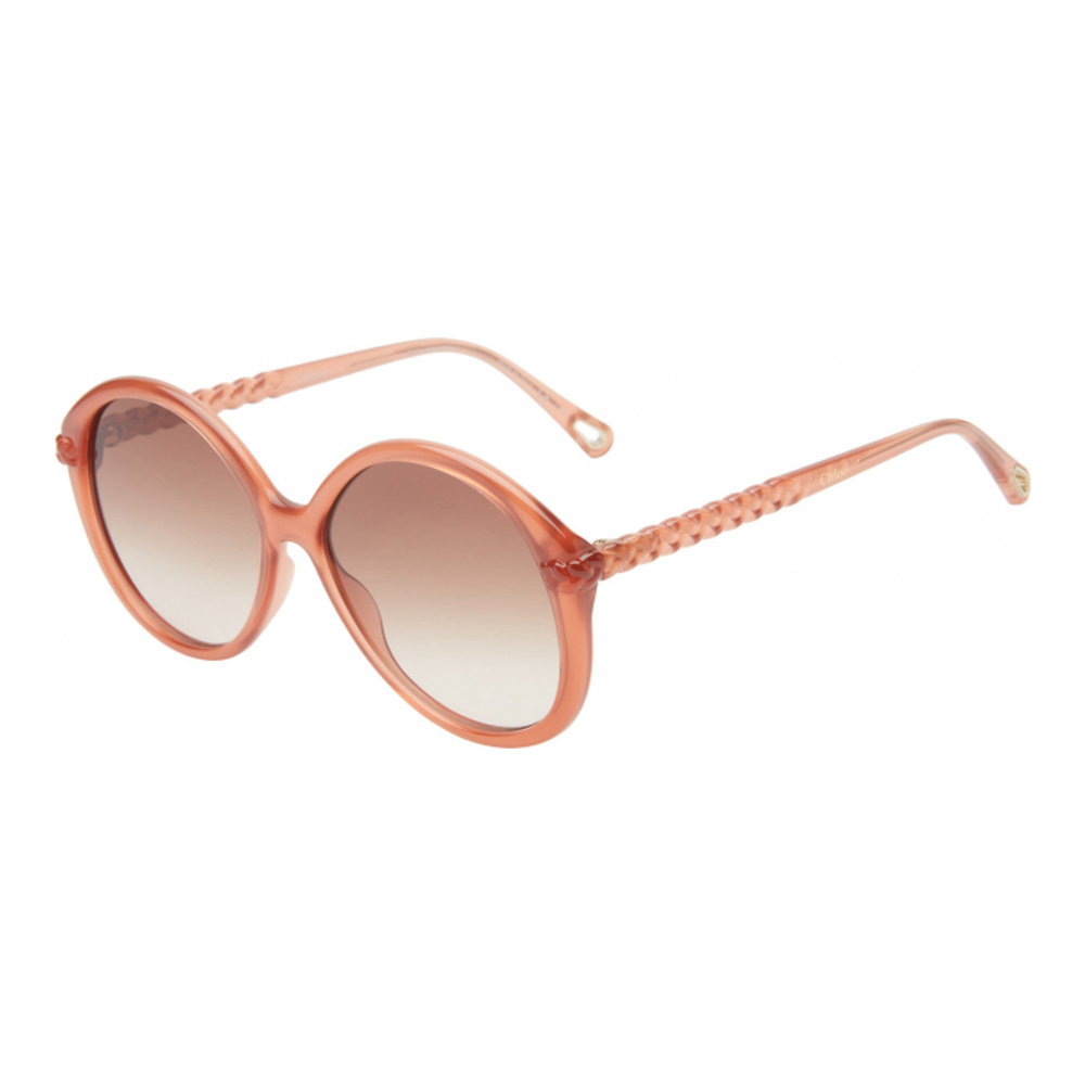 Women's '58mm Round Sunglasses'