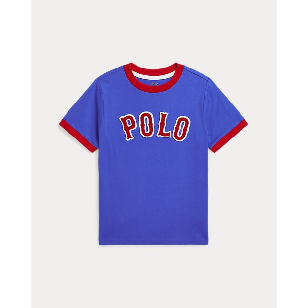 Toddler & Little Boy's 'Baseball-Logo Jersey' T-Shirt