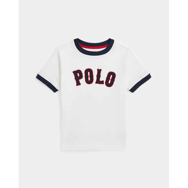 Toddler & Little Boy's 'Baseball-Logo Jersey' T-Shirt