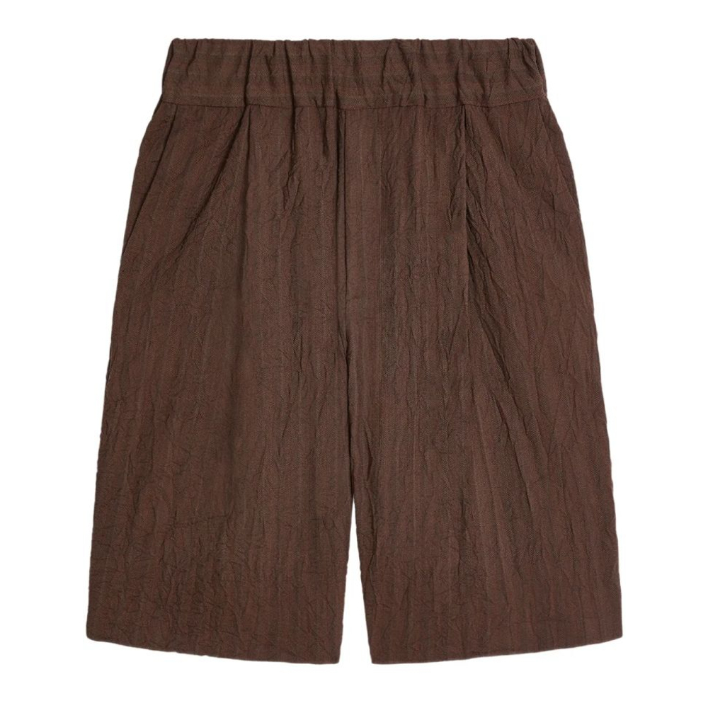 Men's 'Pleated' Bermuda Shorts