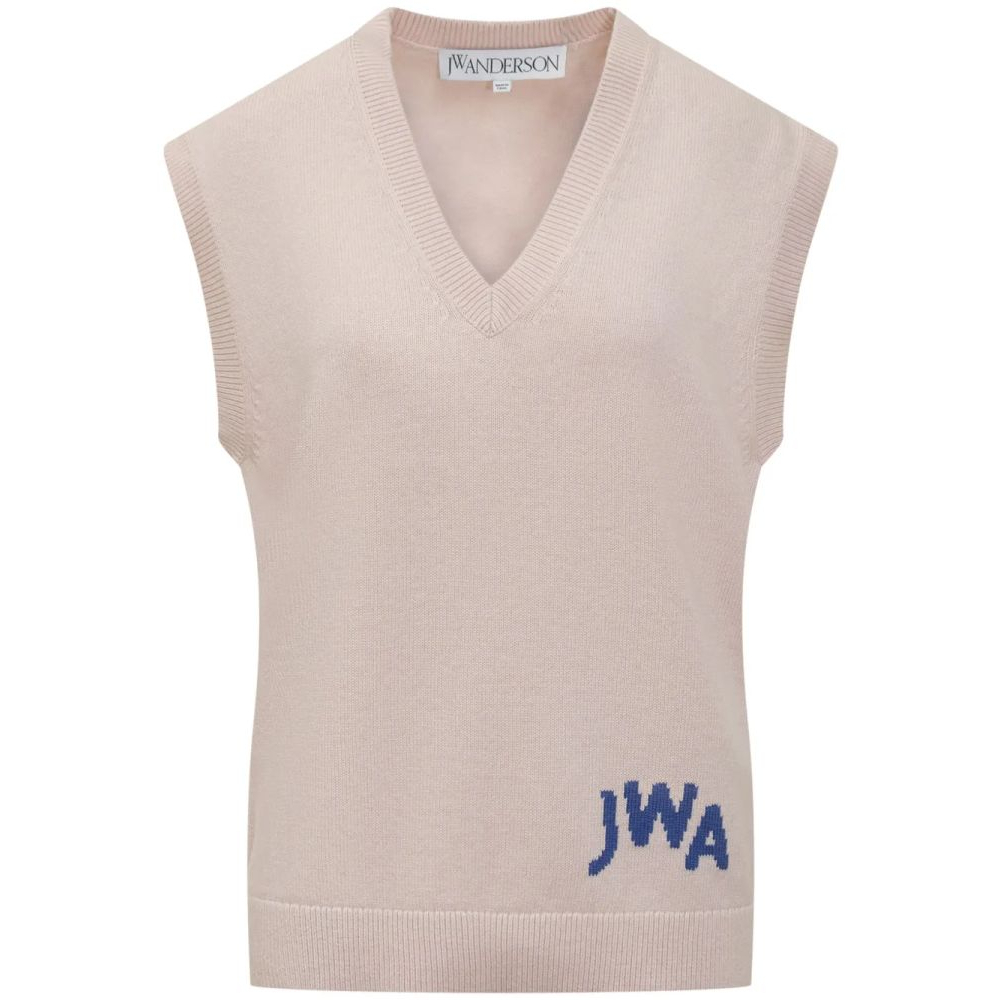 Gilet 'Logo-Intarsia' pour Hommes