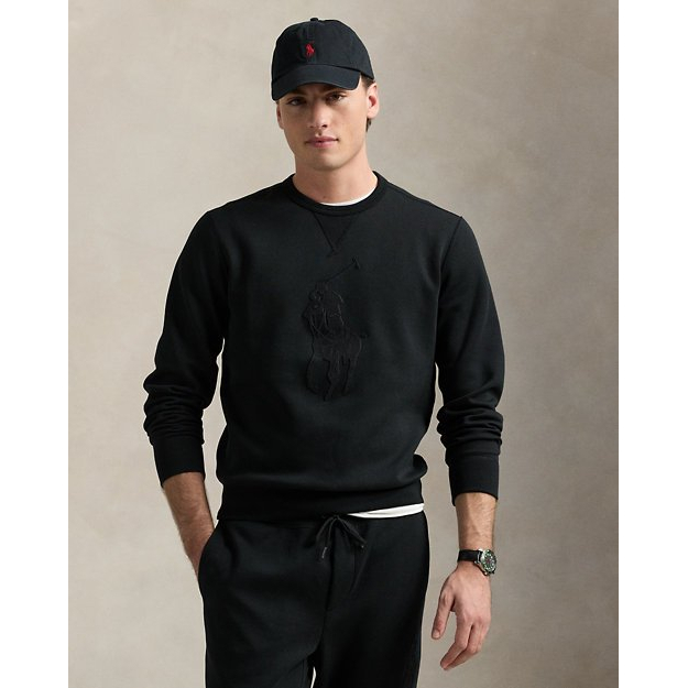 Men's 'Leather-Pony Double-Knit Sweatshirt'