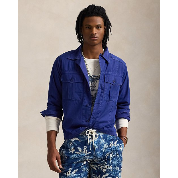 'Twill Overshirt' pour Hommes