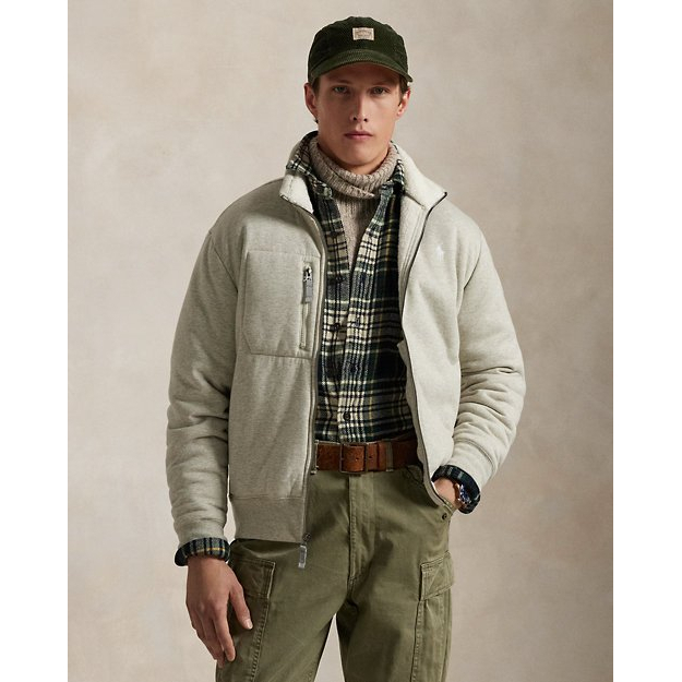 'Fleece Mockneck Jacket' pour Hommes