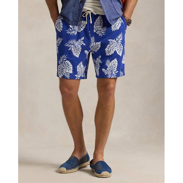 '7.5-Inch Monstera-Print Spa Terry Short' pour Hommes