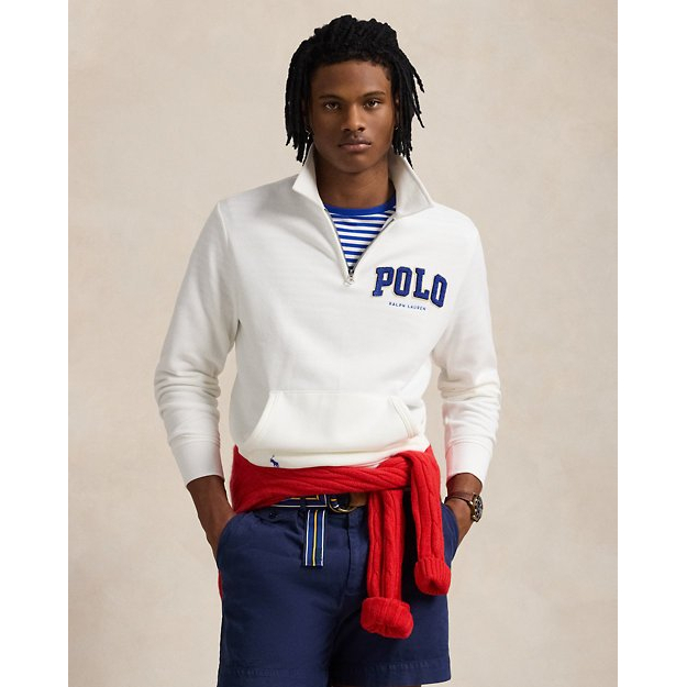 'The RL Fleece Logo Collared Sweatshirt' pour Hommes
