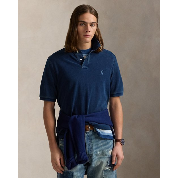 'Indigo Mesh Polo Shirt - All Fits' pour Hommes