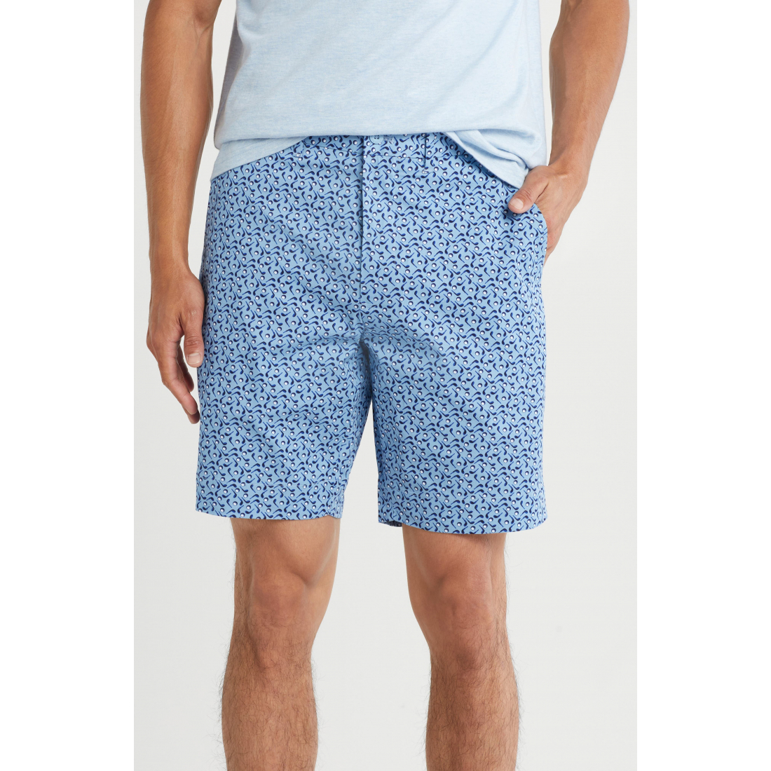 'Stretch Cotton Golf Shorts' pour Hommes
