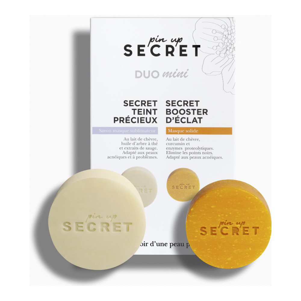 Coffret de soins du visage 'Secret Duo Mini' - 2 Pièces