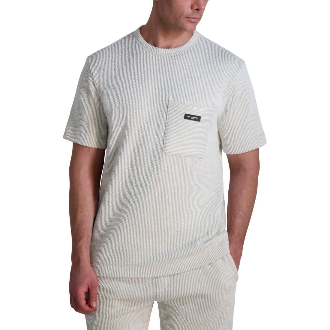 T-shirt 'Textured Oversized' pour Hommes