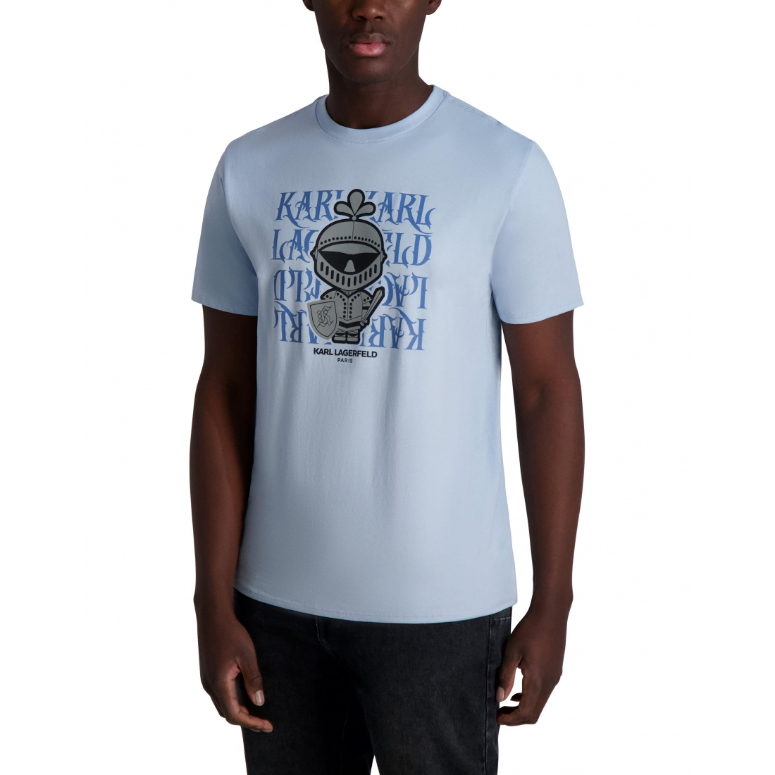 T-shirt 'Gothic Logo Karl' pour Hommes