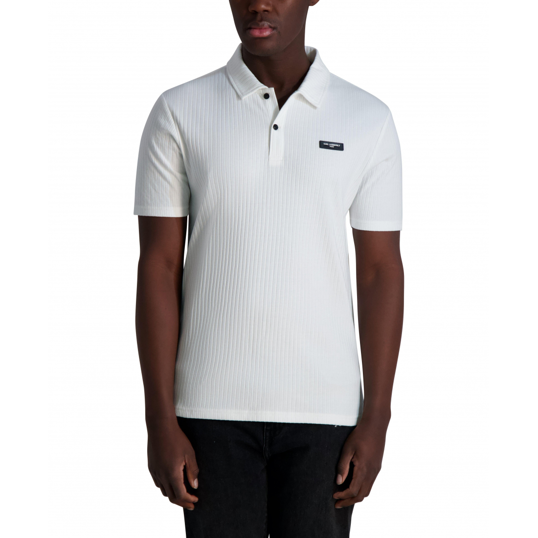 Polo 'Rib Like Drop Needle' pour Hommes