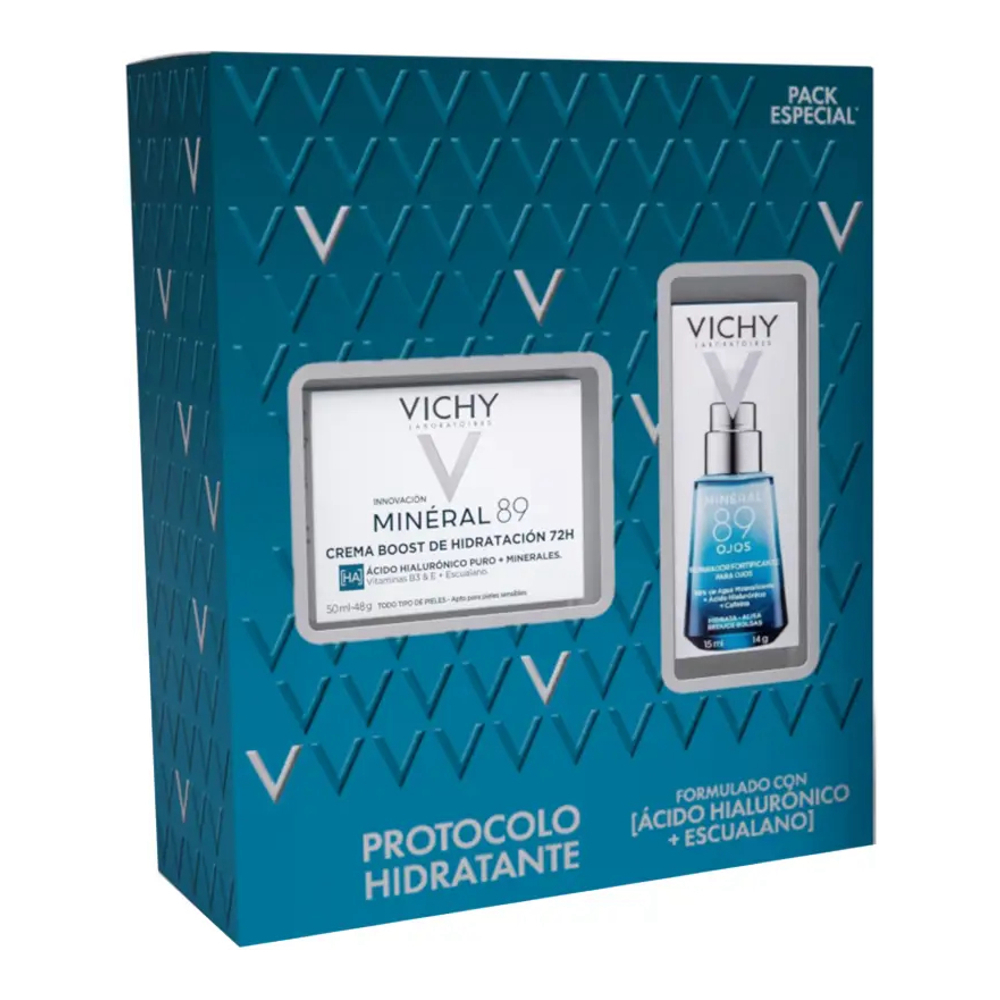 Coffret Crème Hydratante Minéral 89 - 2 Pièces