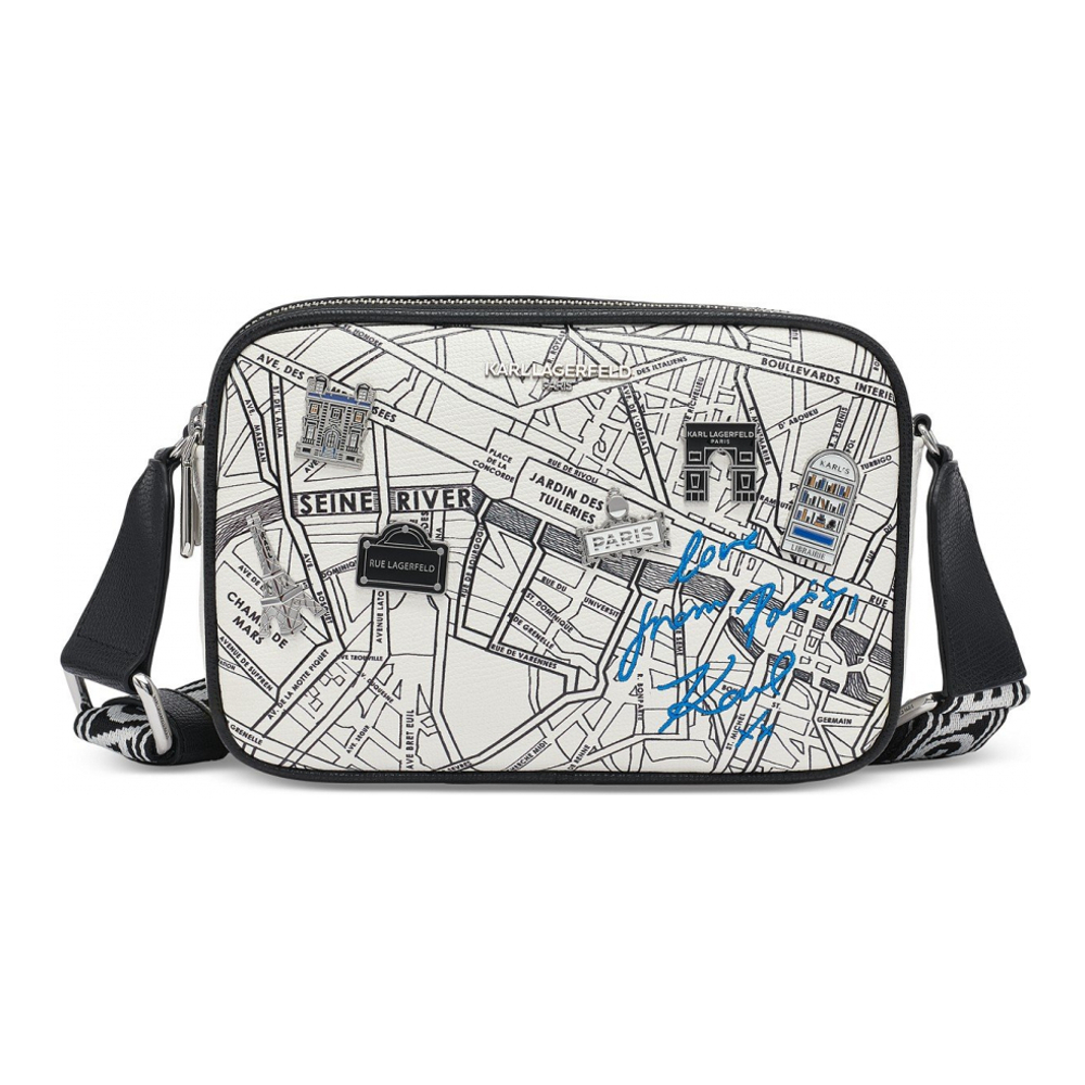 Women's 'Maybelle Travel Print & Pins' Crossbody Bag