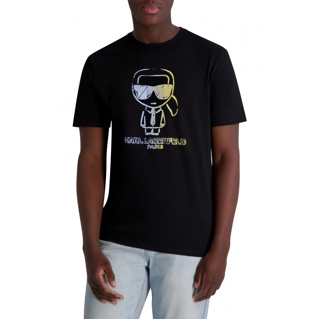 T-shirt 'Faded Karl Graphic' pour Hommes