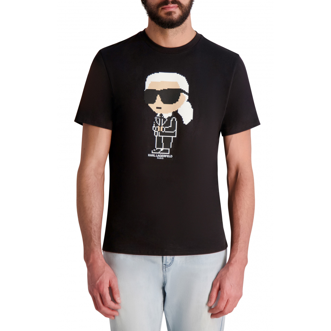 T-shirt 'Rubberized Karl Graphic' pour Hommes