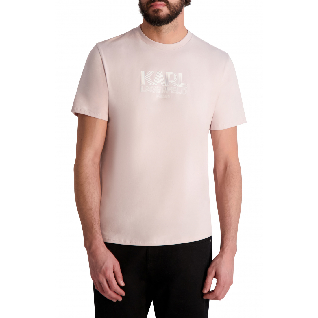 T-shirt 'Rubberized Karl Graphic' pour Hommes