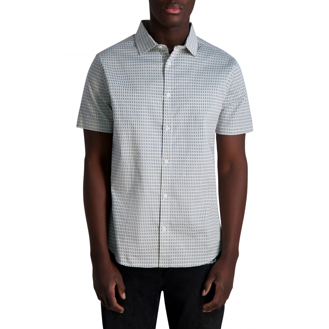Chemise à manches courtes 'K' Print' pour Hommes
