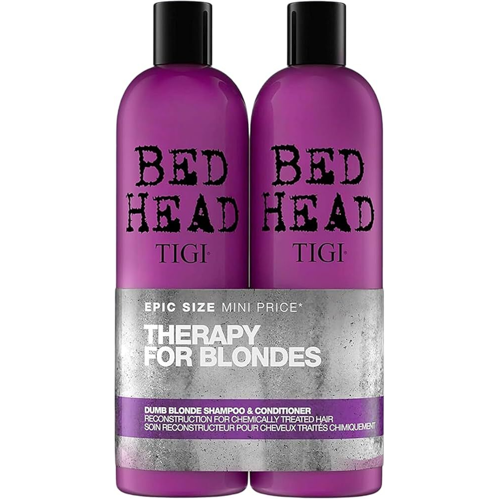 Shampoing & Après-shampoing 'Bed Head Dumb Blonde' pour Cheveux blonds - 750 ml