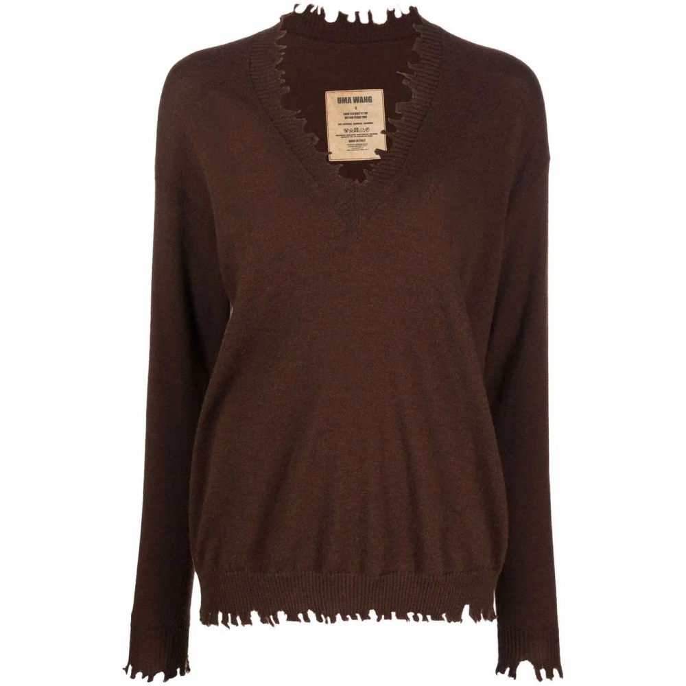 Women's 'V-Neck' Cashmere Sweater
