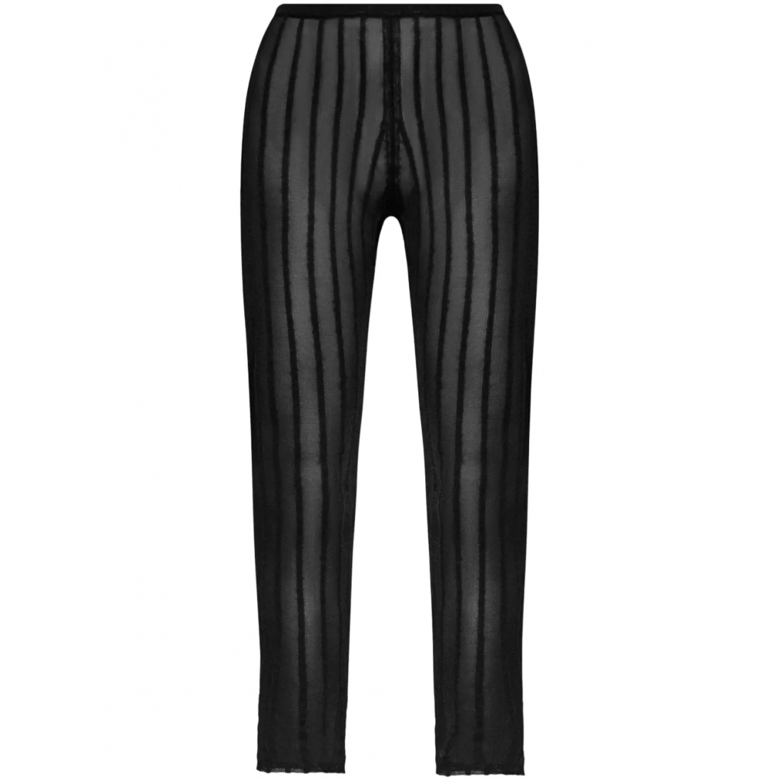 Women's 'Semi-Sheer Striped' Leggings