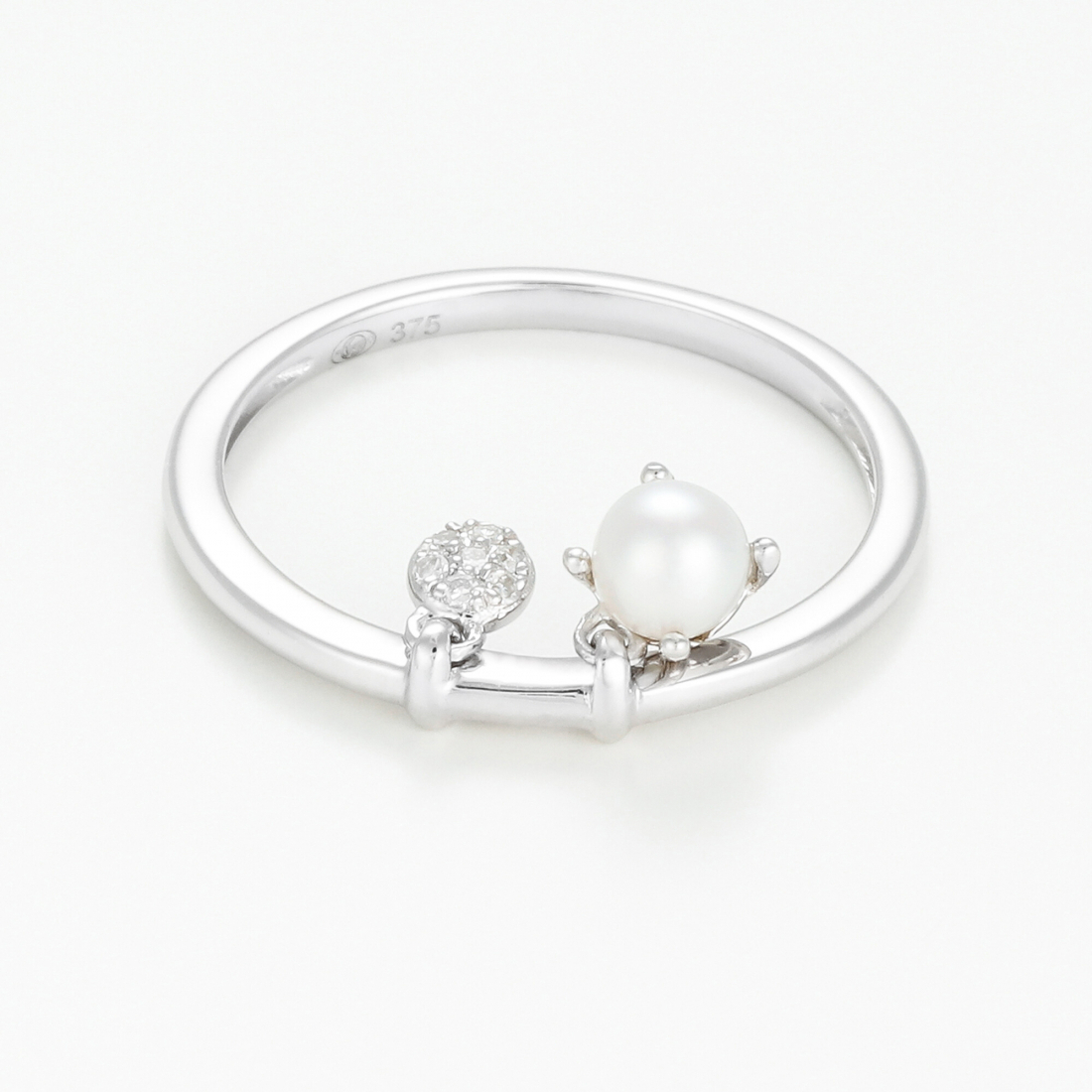 Bague 'Dazzling Pearl' pour Femmes