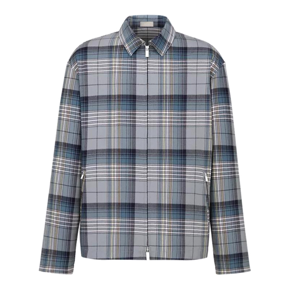 Chemise 'Checkered Zipped' pour Hommes